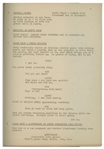 Moe Howard's Script for The Three Stooges 1936 Film ''Half Shot Shooters''